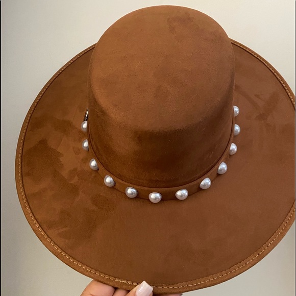 Marua Bonita Cordobés Suede Wide Brim Hat main image 3